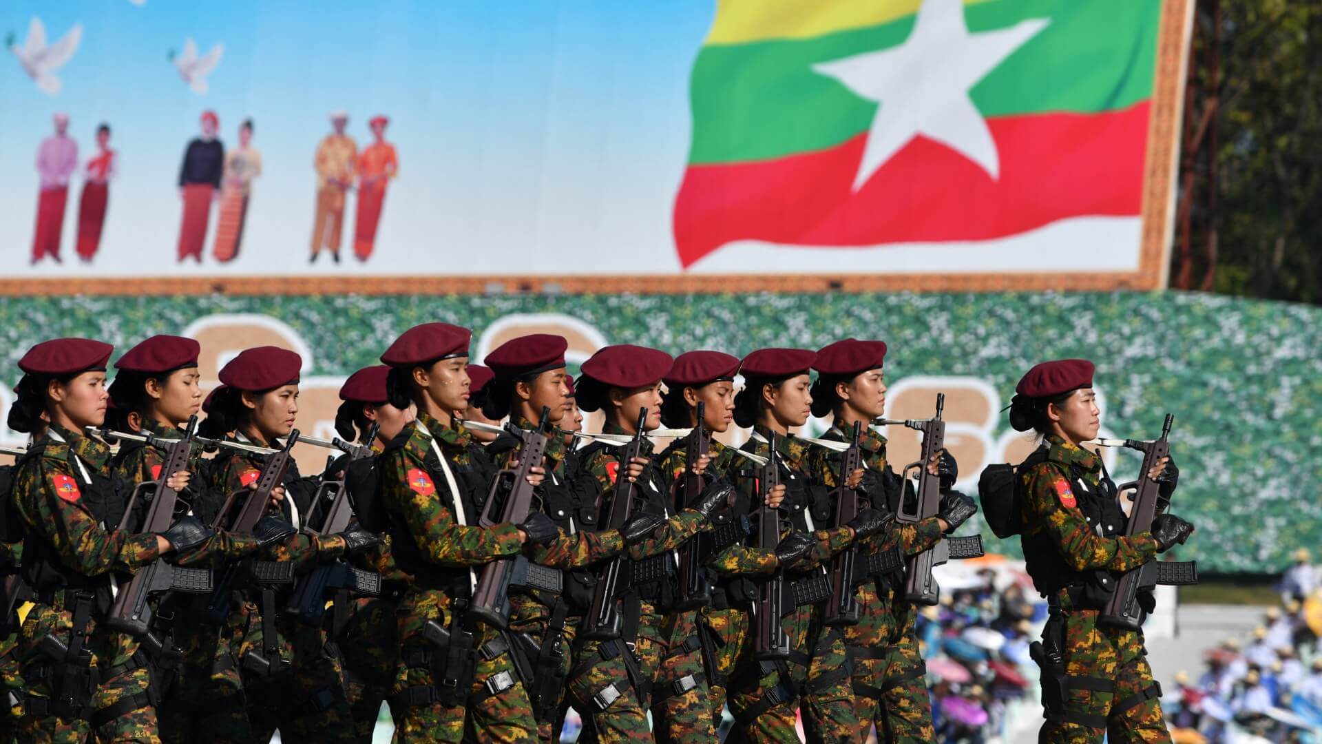 Myanmar Junta’s Troops Fleeing to India to Escape Insurgent Attacks