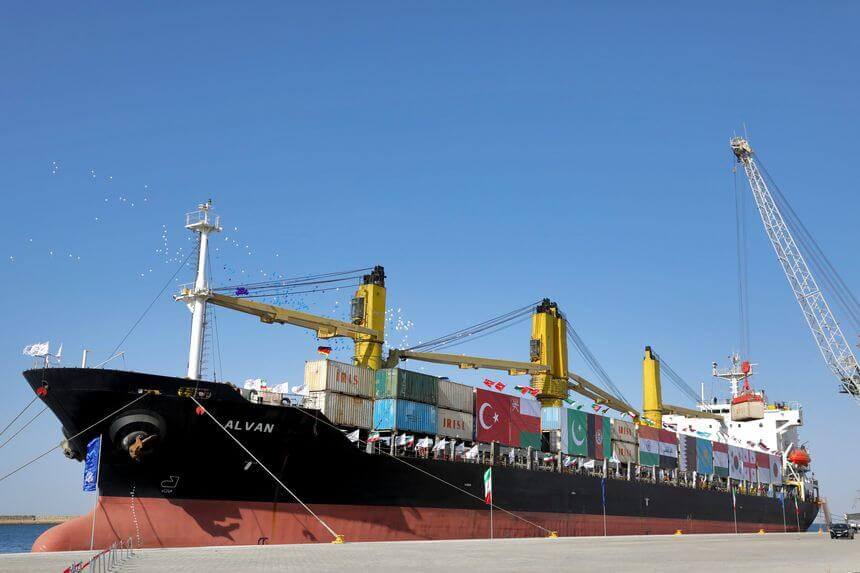 China Establishes First Direct Shipping Line to Iran’s Chabahar Port