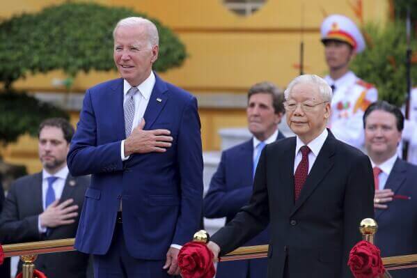 US, Vietnam Elevate Relationship to Comprehensive Strategic Partnership During Biden’s Historic Visit