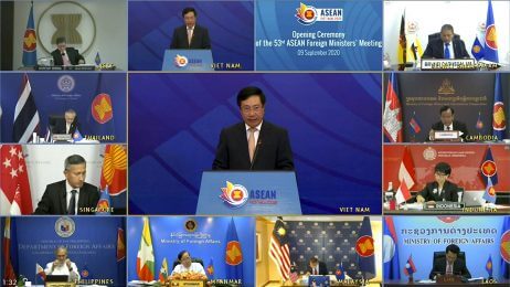 ASEAN Ministers Discuss Coronavirus, SCS Disputes, and US-China Rivalry
