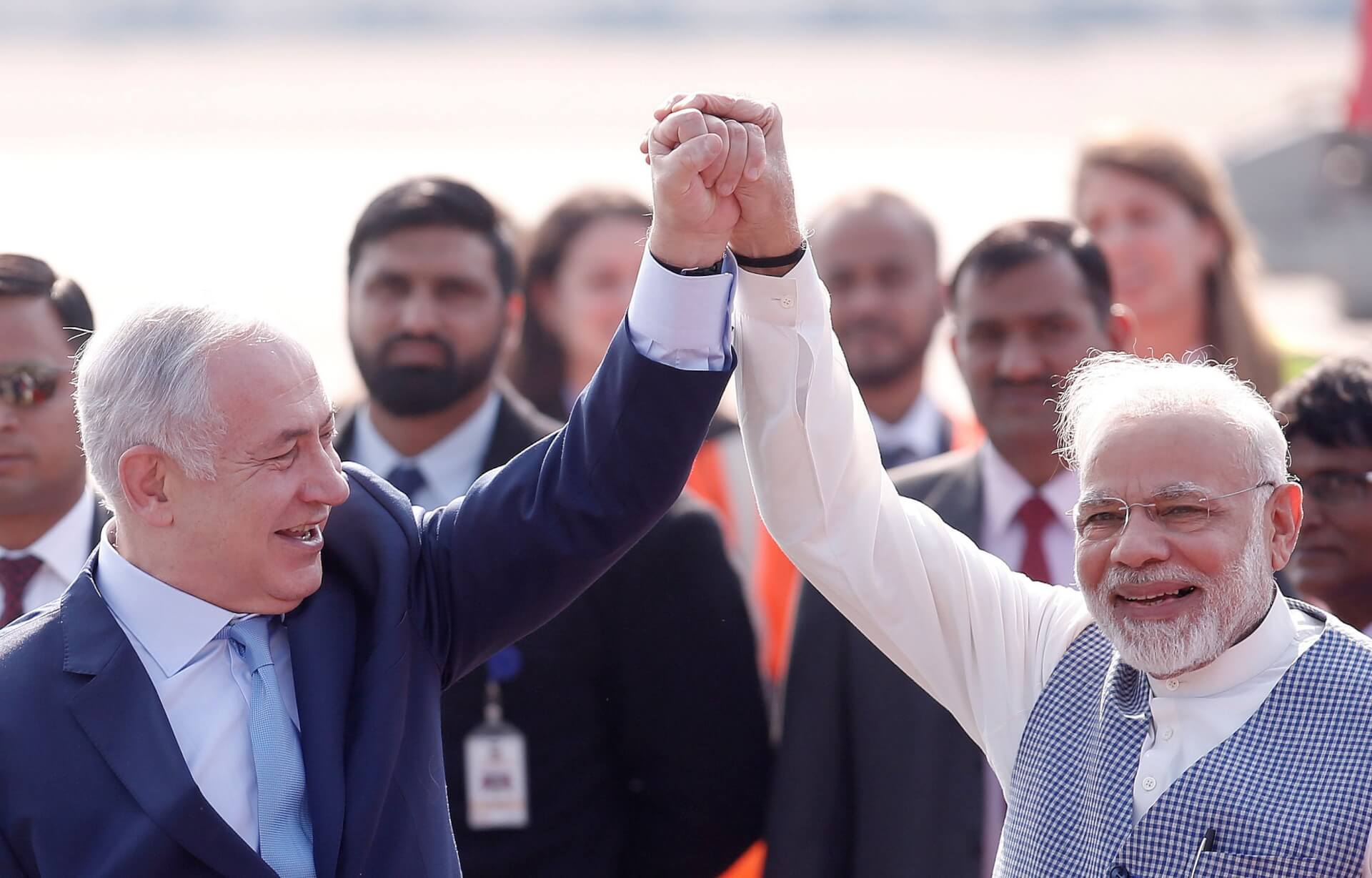 Modi, Netanyahu Discuss Collaboration in Post-COVID-19 World