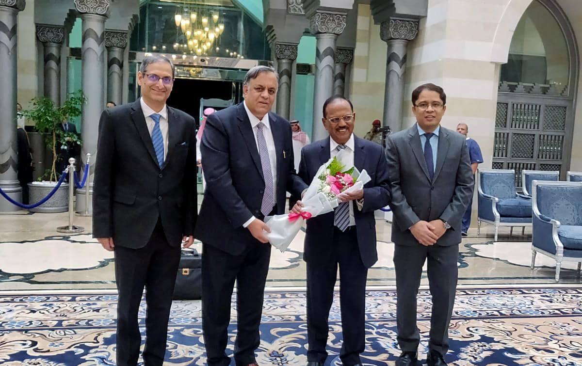 Dialogue and Diplomacy the “Only Way Forward for Peace” in Ukraine: NSA Doval at Jeddah Conference