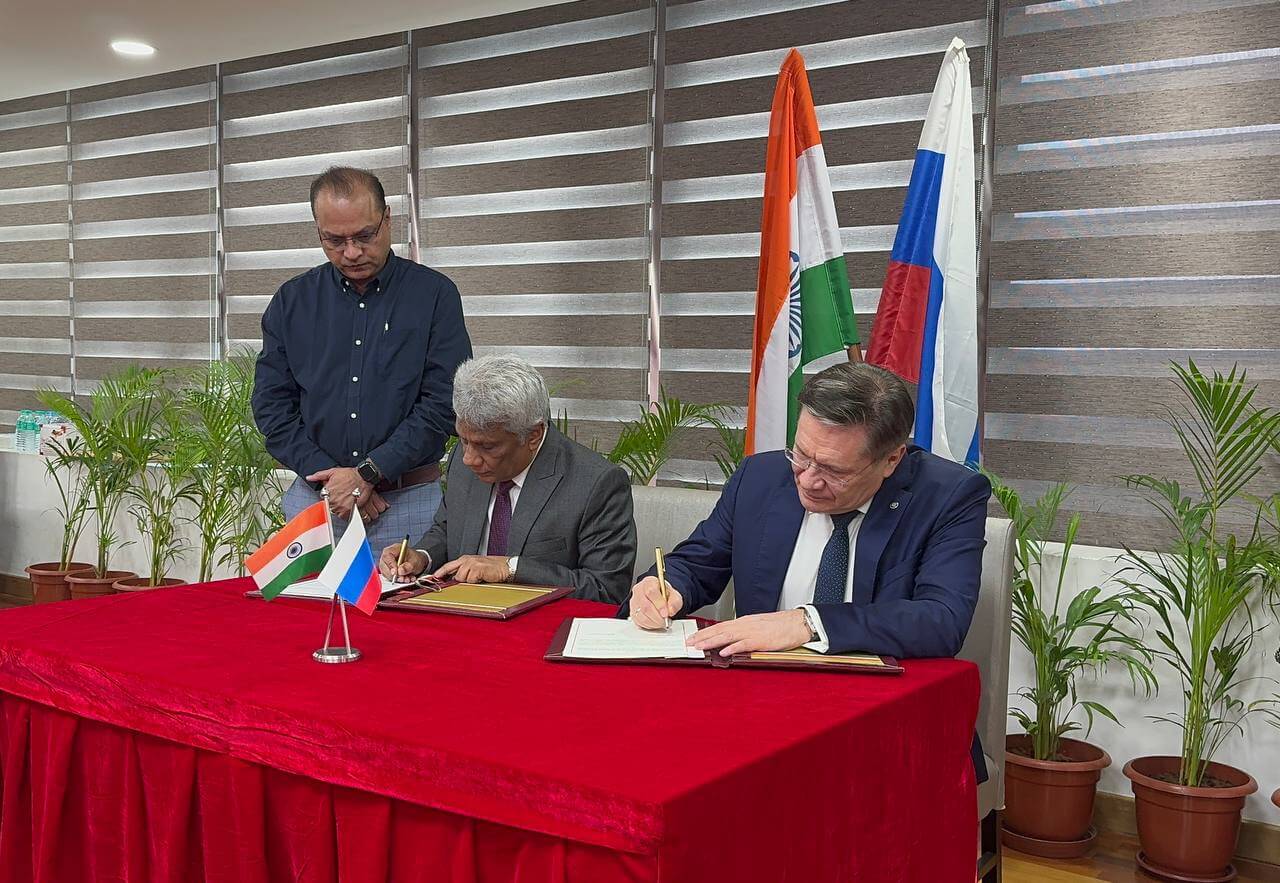 India, Russia Sign Agreement to Strengthen Bilateral Cooperation in Nuclear Energy