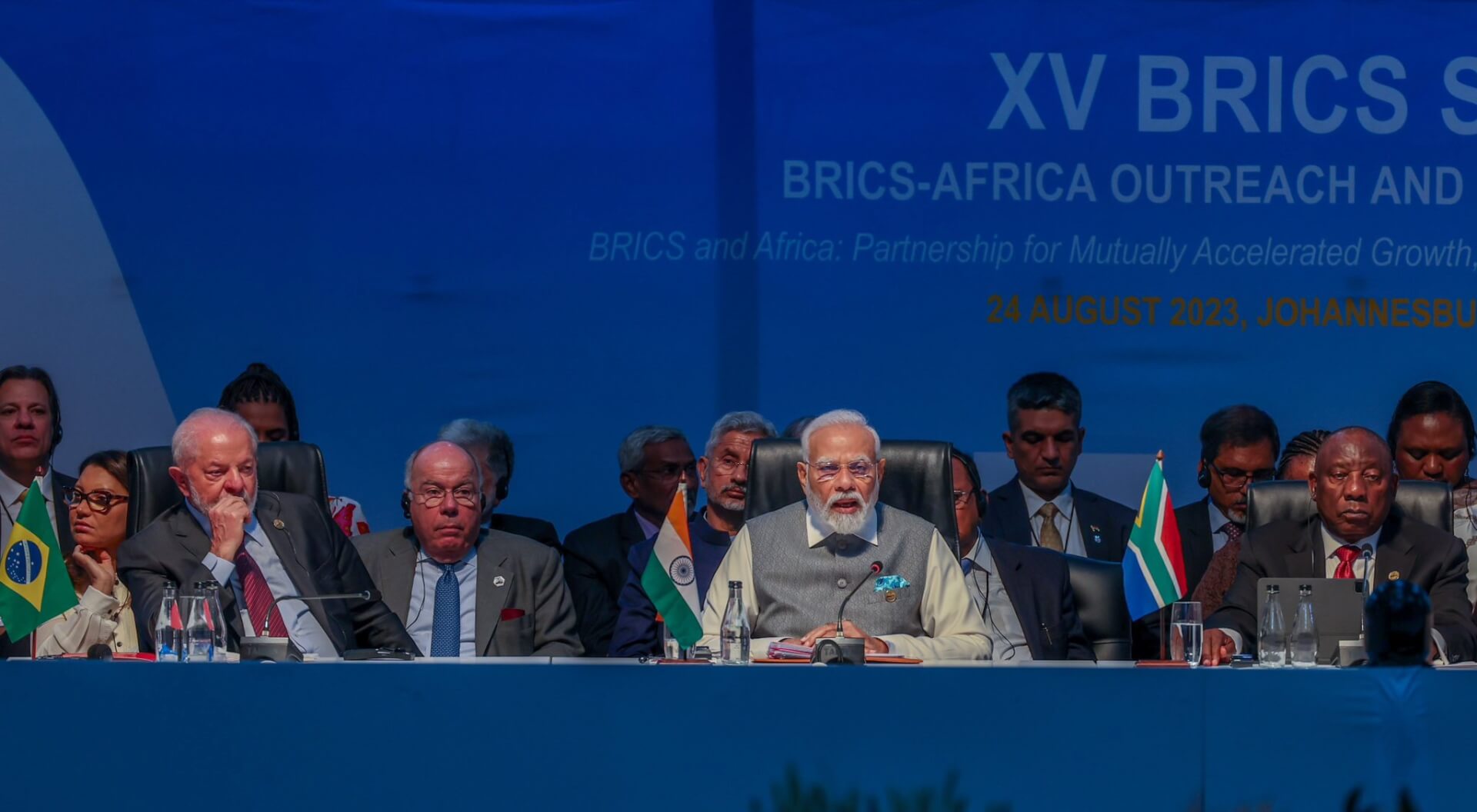 PM Modi Hails BRICS Expansion, Calls for Bloc to be “Voice of the Global South”