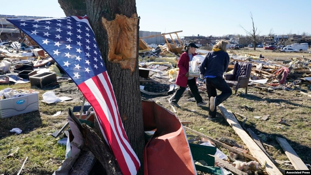 Unseasonal Tornado Rips Through Six US States, 80 Dead in Kentucky