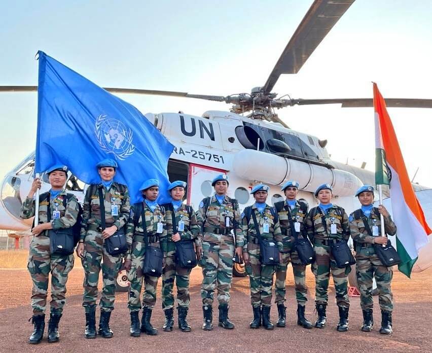 UN Welcomes India’s Largest All-Women Peacekeeping Contingent in Sudan