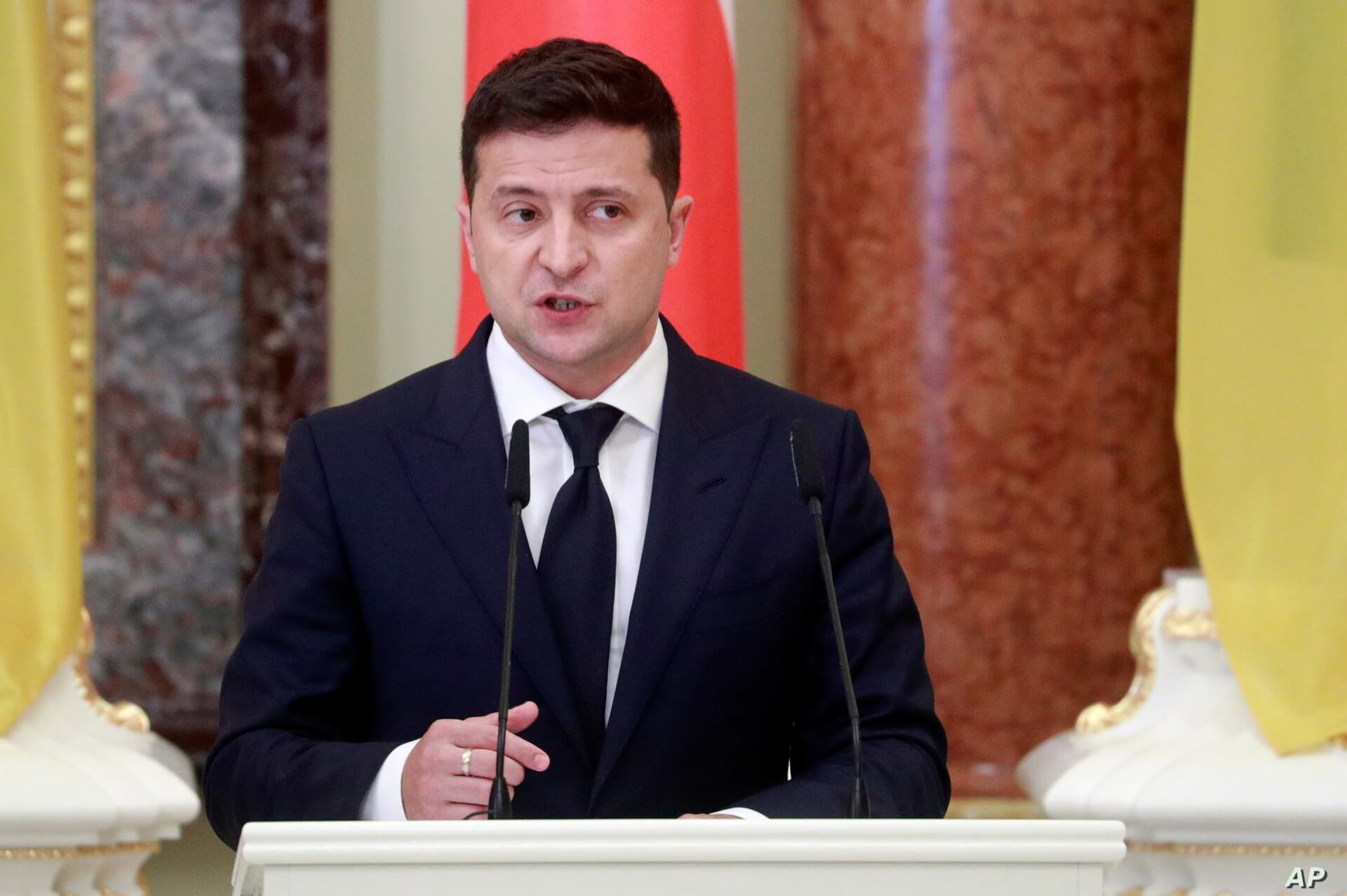 Zelensky Says Russian Passports in Eastern Ukraine Is “First Step” Towards Annexation