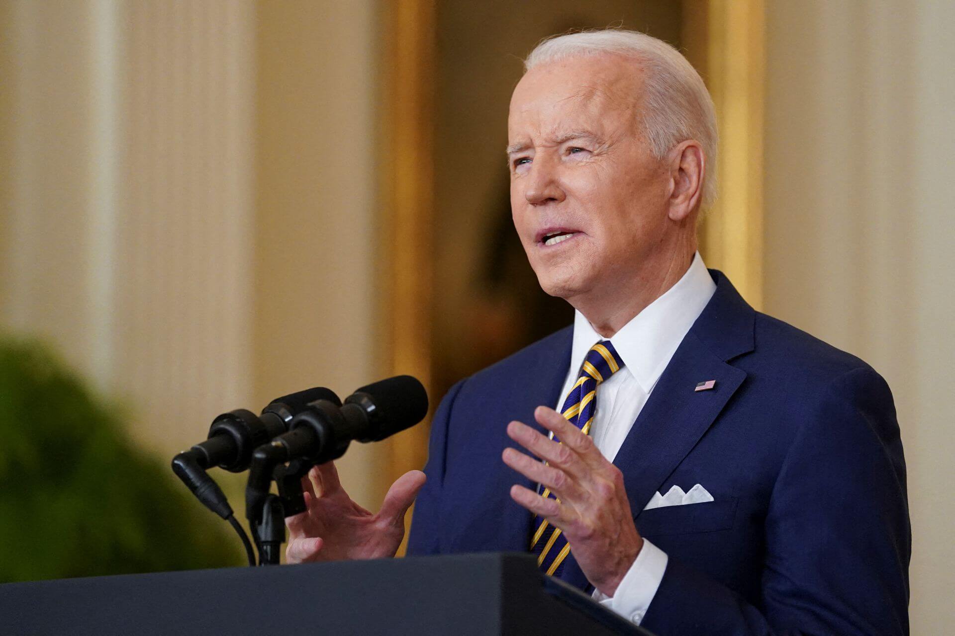 Biden Defends First-Year Record, Says He “Didn’t Overpromise”