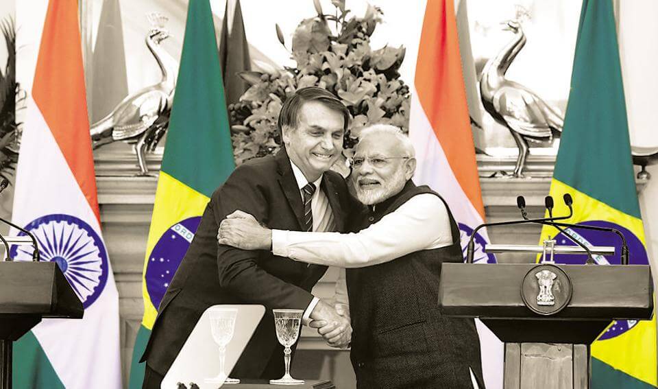 Brazilian President Jair Bolsonaro Visits India to Expand Trade Relationship