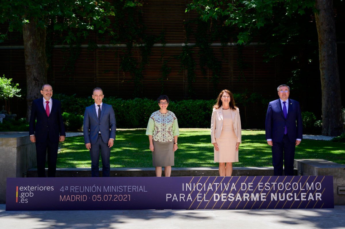 Spain Hosts Stockholm Initiative Meeting on Nuclear Disarmament With Multiple World Powers