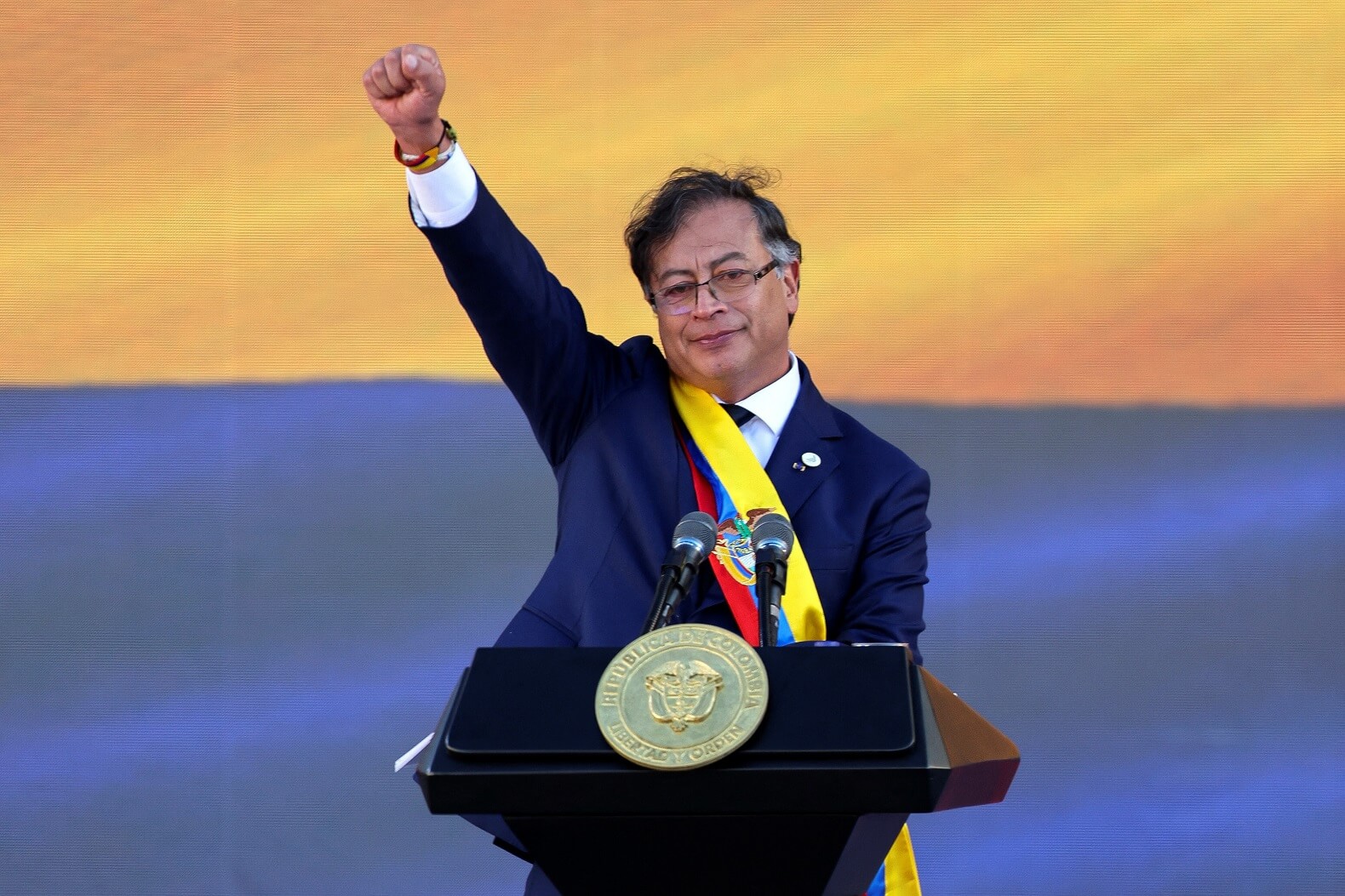 Ex-Rebel Gustavo Petro Sworn-In as Colombia’s First-Ever Leftist President