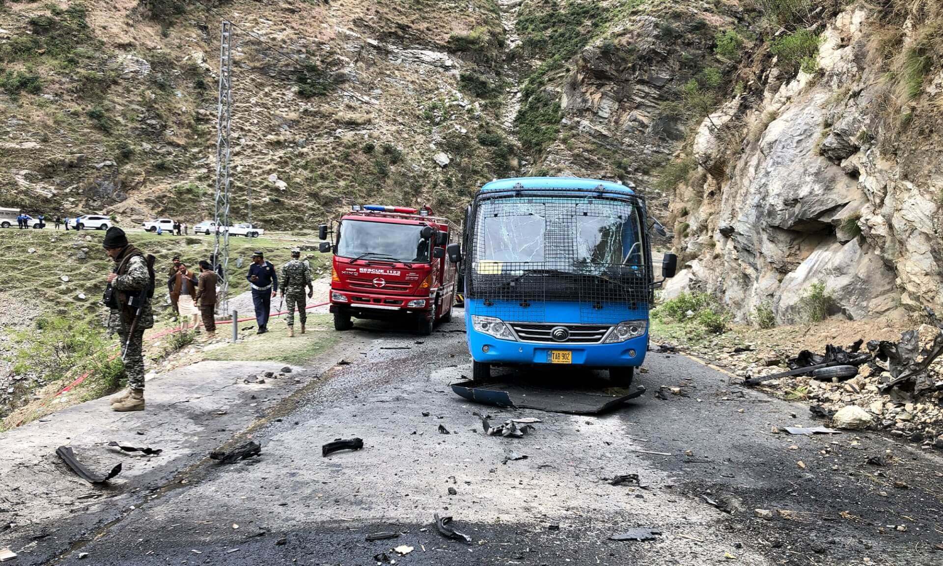 Suicide Bombing Kills Five Chinese Nationals Near Hydroelectric Dam Site in Pakistan