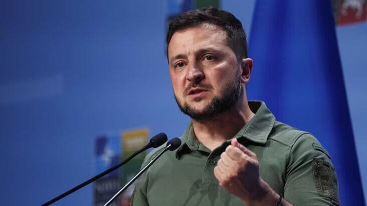 Ukraine: Zelensky Appeals to West for Funding War-Time Elections