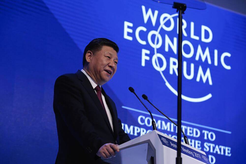 China’s Xi Jinping Calls on States to “Abandon Ideological Prejudice” in Davos Speech