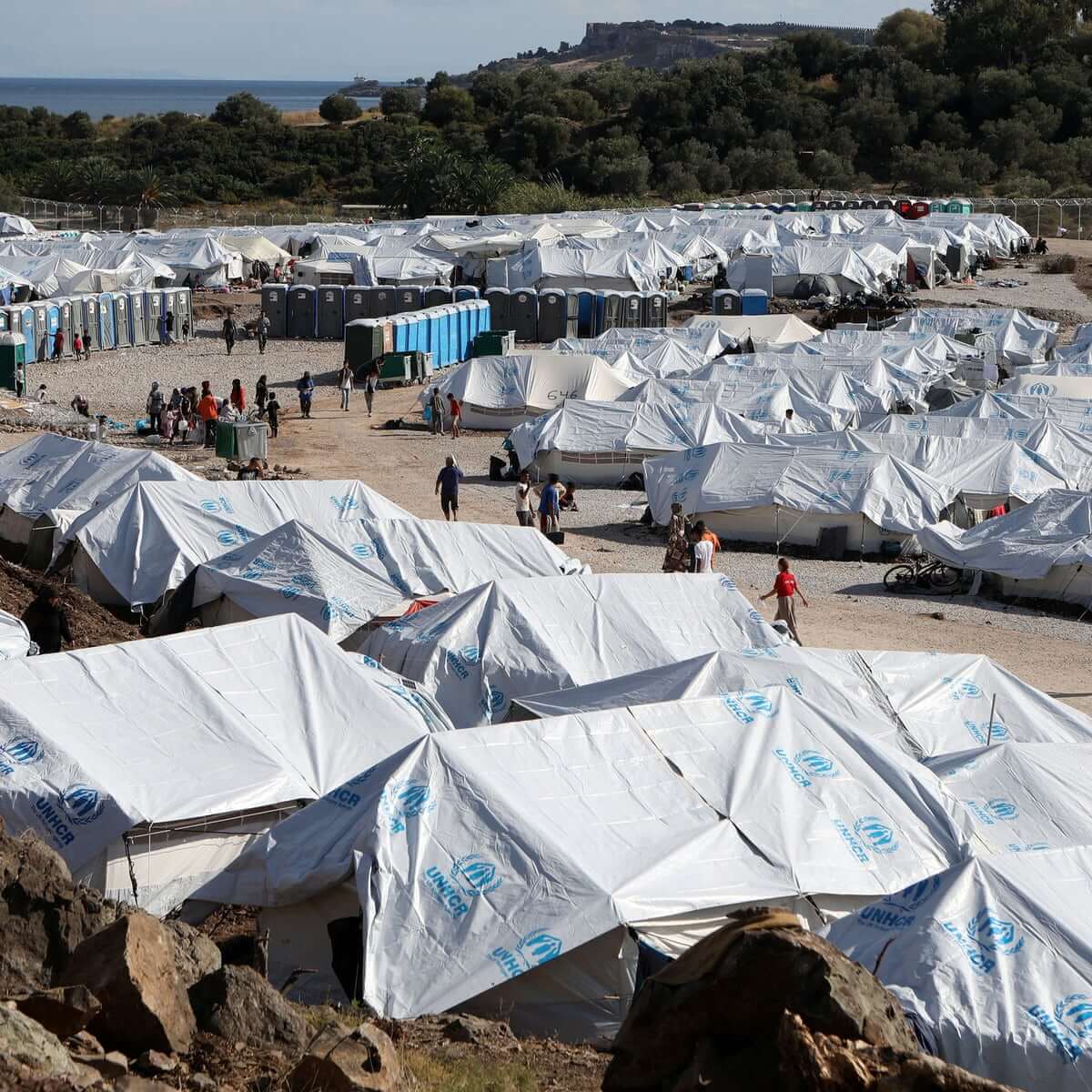 EU, Greece Open New Asylum Centre on Greek Island of Samos