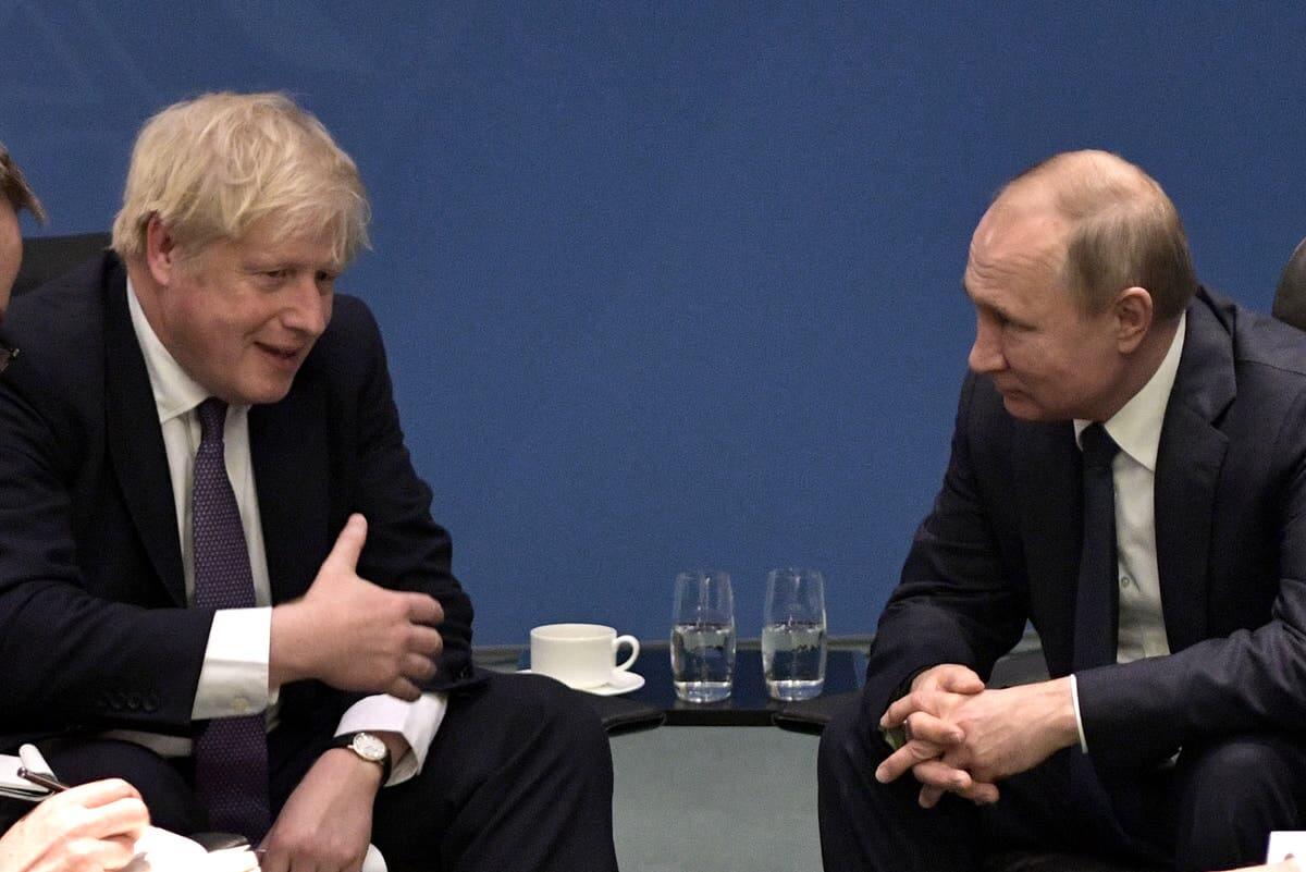 UK PM Johnson Calls for Dialogue Over Ukraine Crisis With Putin