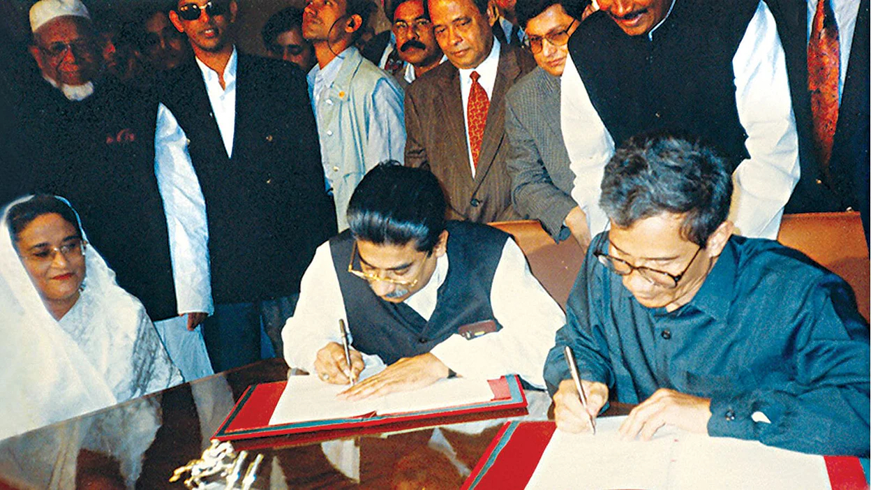 In 1997, the Bangladesh government signed a peace accord with the PCJSS to bring an end to violence in the region.