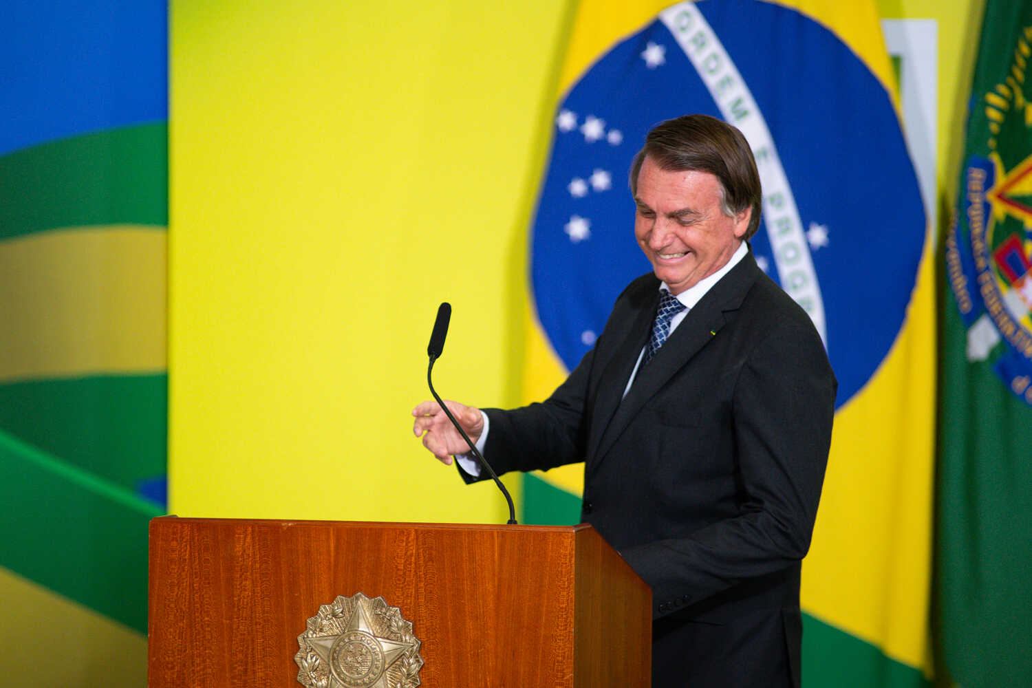 Brazilian President Jair Bolsonaro has joined the Liberal Party ahead of the country's presidential election next year.