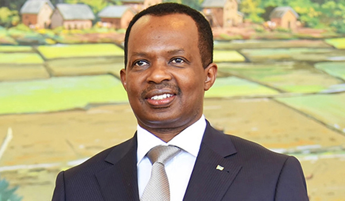 The Democratic Republic of Congo expelled Rwandan Ambassador Vincent Karega (pictured) as it continues to accuse Kigali of arming the M23 rebels in eastern DRC.
