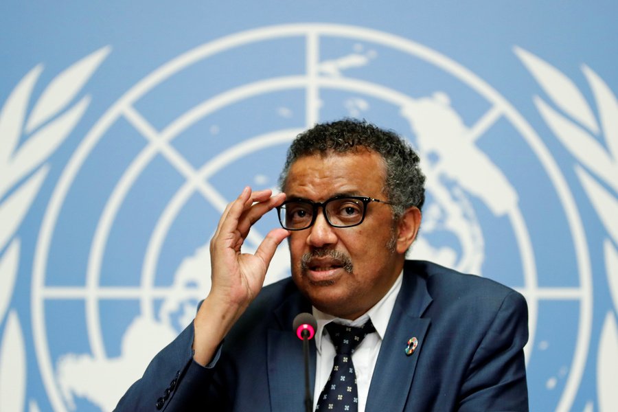 WHO Chief Tedros Adhanom Ghebreyesus met with the Taliban's health minister to discuss the humanitarian crisis in Afghanistan.