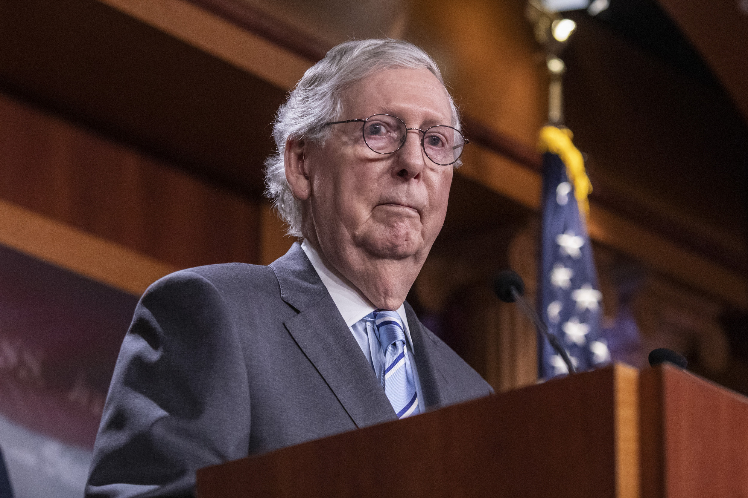 Senate minority leader Mitch McConnell (R-Ky) welcomed the Senate's decision to ratify Finland and Sweden's accession to NATO, saying, “Even closer cooperation with these partners will help us counter Russia and China.”