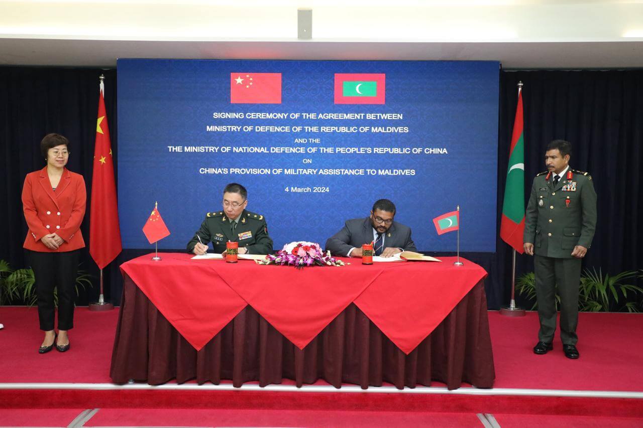 Maldives Secures China's Military Support While Doubling Down on Indian Troop Removal