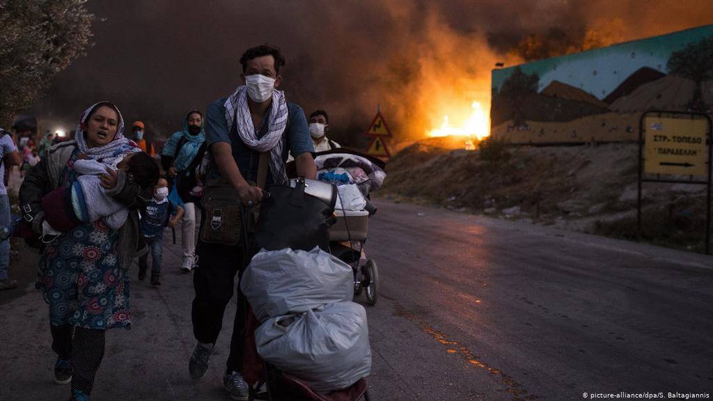 Fire Destroys Majority of Europe’s Largest Refugee Camp