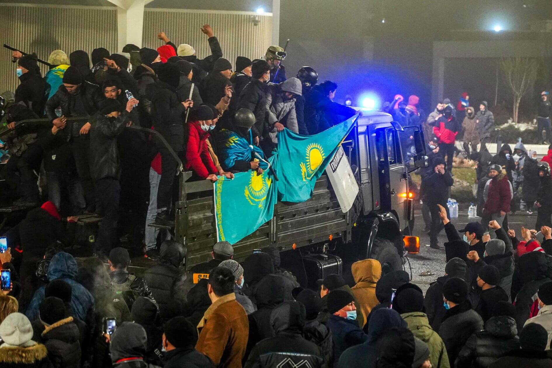 Kazakhstan Government Resigns Amid Violent Protests Over Hike in Fuel Prices