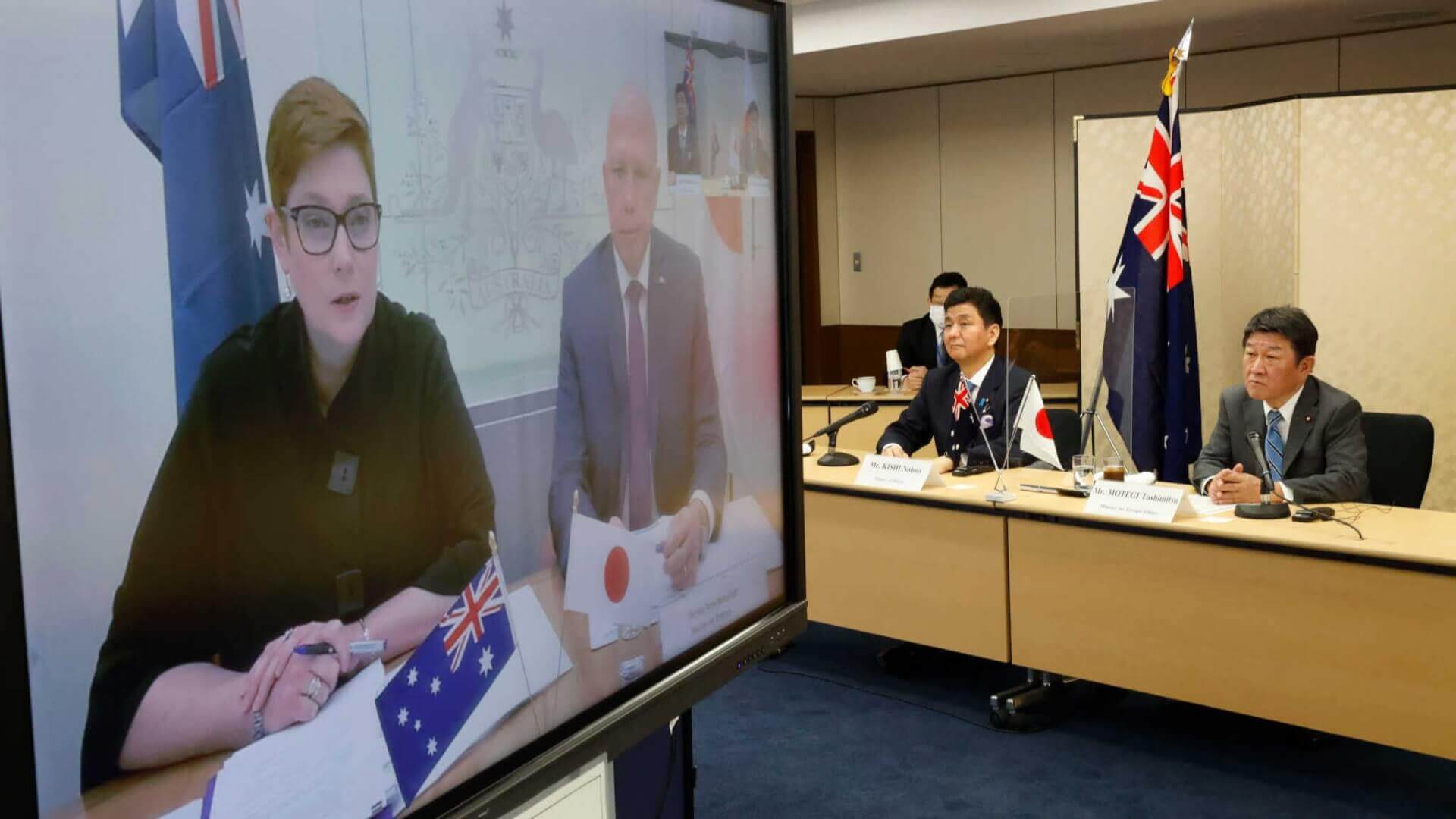 Japan, Australia Reaffirm Indo-Pacific Strategic Partnership in 2+2 Meeting