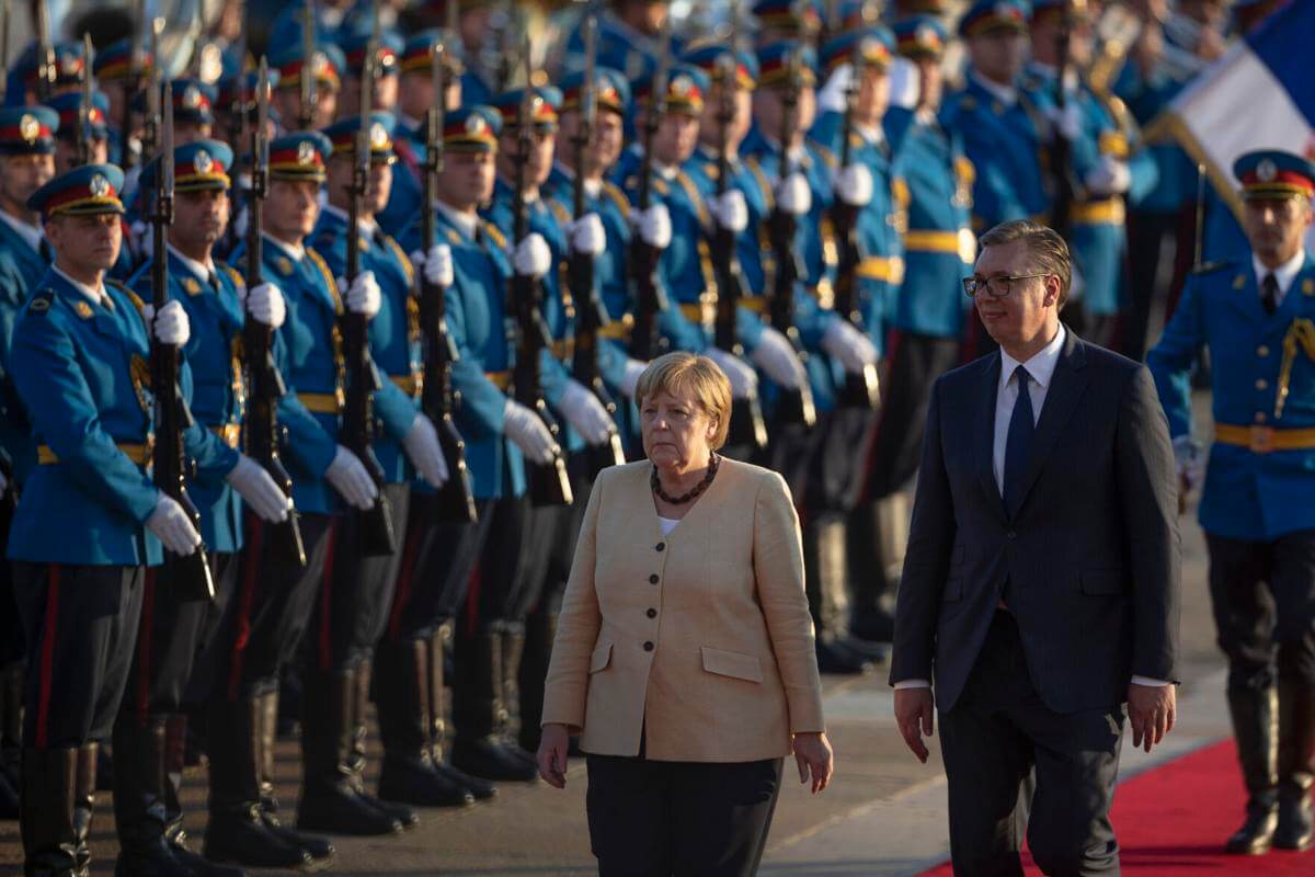 German Chancellor Merkel Pushes For Integration of Balkan States in EU