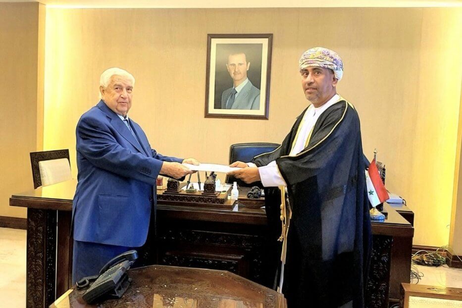 Oman Emerges as First Gulf Country to Resend Ambassador to Syria