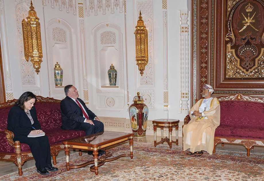 Pompeo Concludes Middle East Tour With Visit to New Omani Sultan