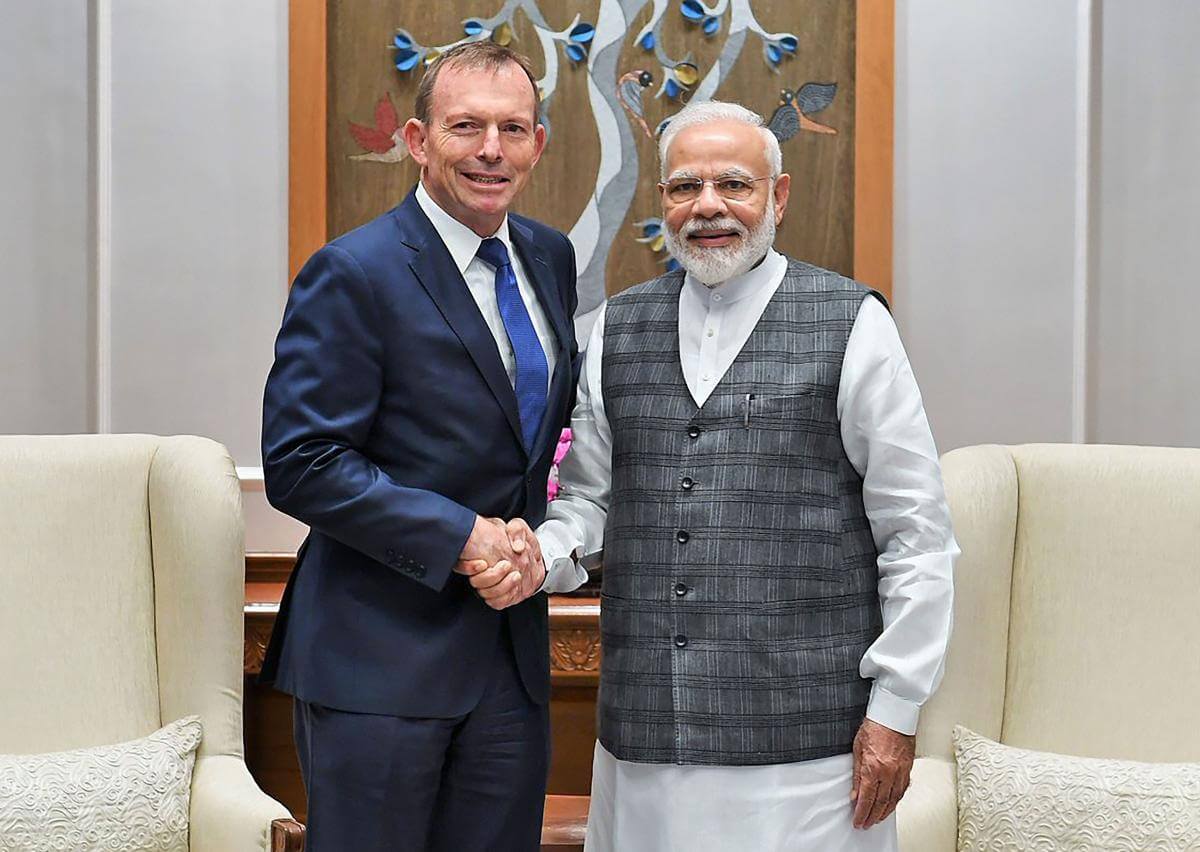 Indian PM Modi Meets Australian PM’s Special Trade Envoy for India