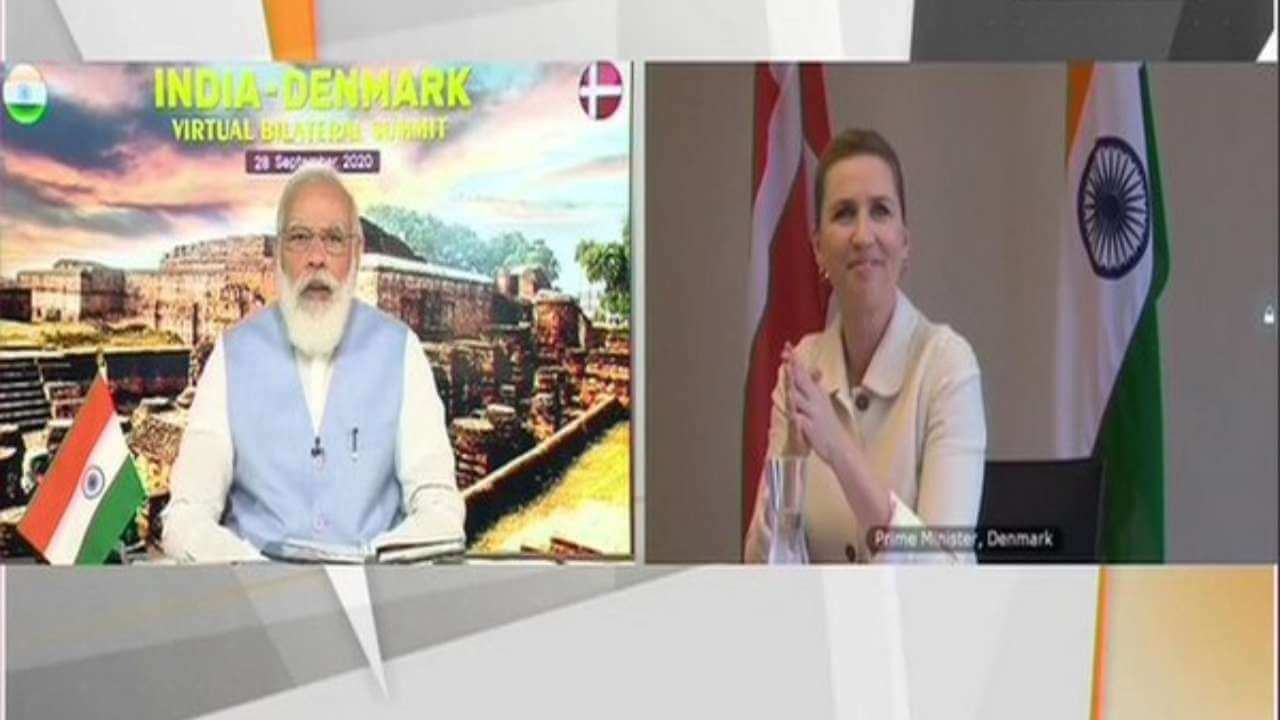 Modi and Danish Counterpart Frederiksen Discuss “Green Strategic Partnership”