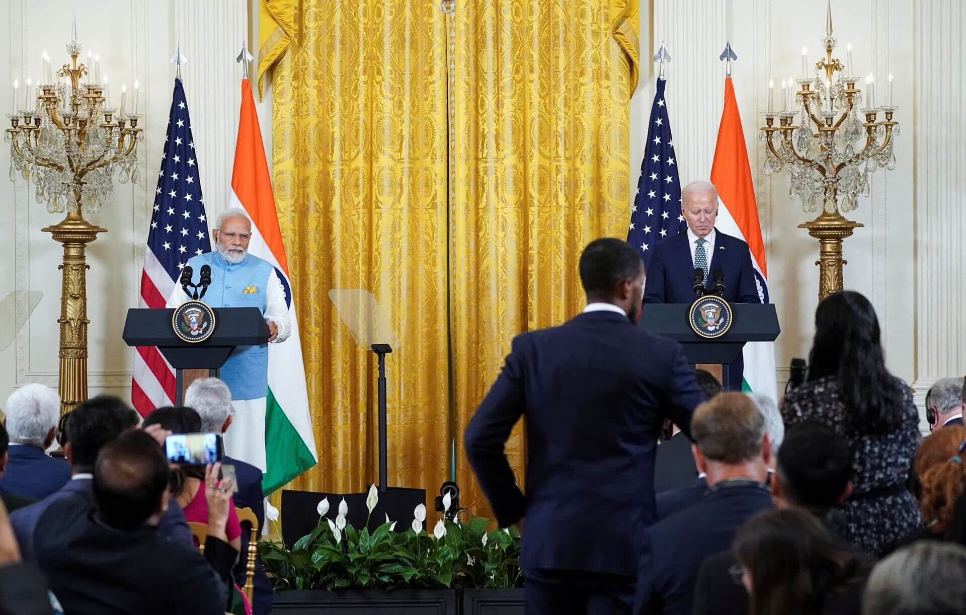 Democracy is in India’s DNA, No Space for Discrimination: PM Modi at White House Press Conference