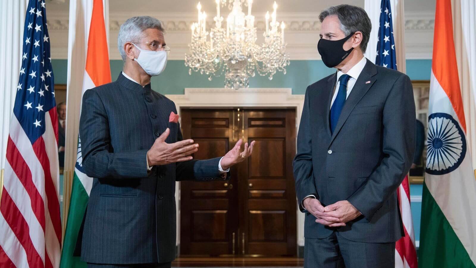 Blinken Discusses Vaccine Cooperation Through Quad, Afghan Conflict During India Trip