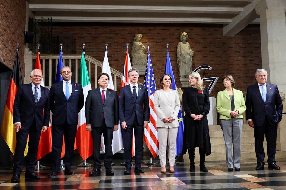 G7, Allies Vow to Support Ukraine’s Energy Sector