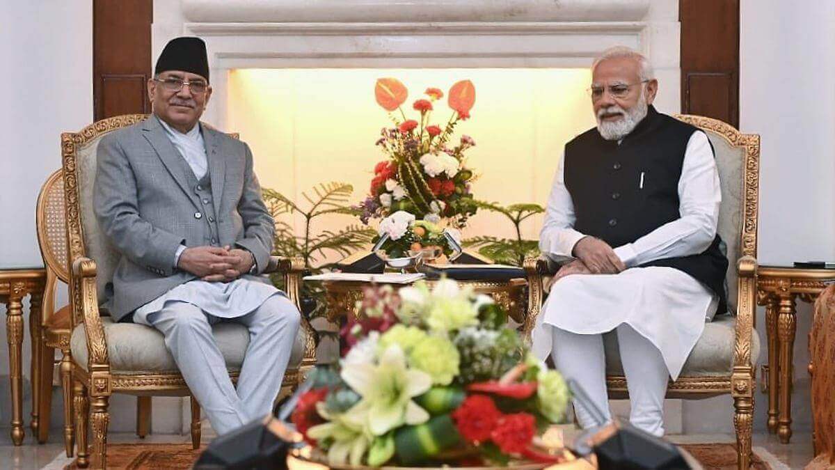 Nepal’s Prachanda, India’s PM Modi Hold Bilateral Talks on Border Issues, Energy, Trade