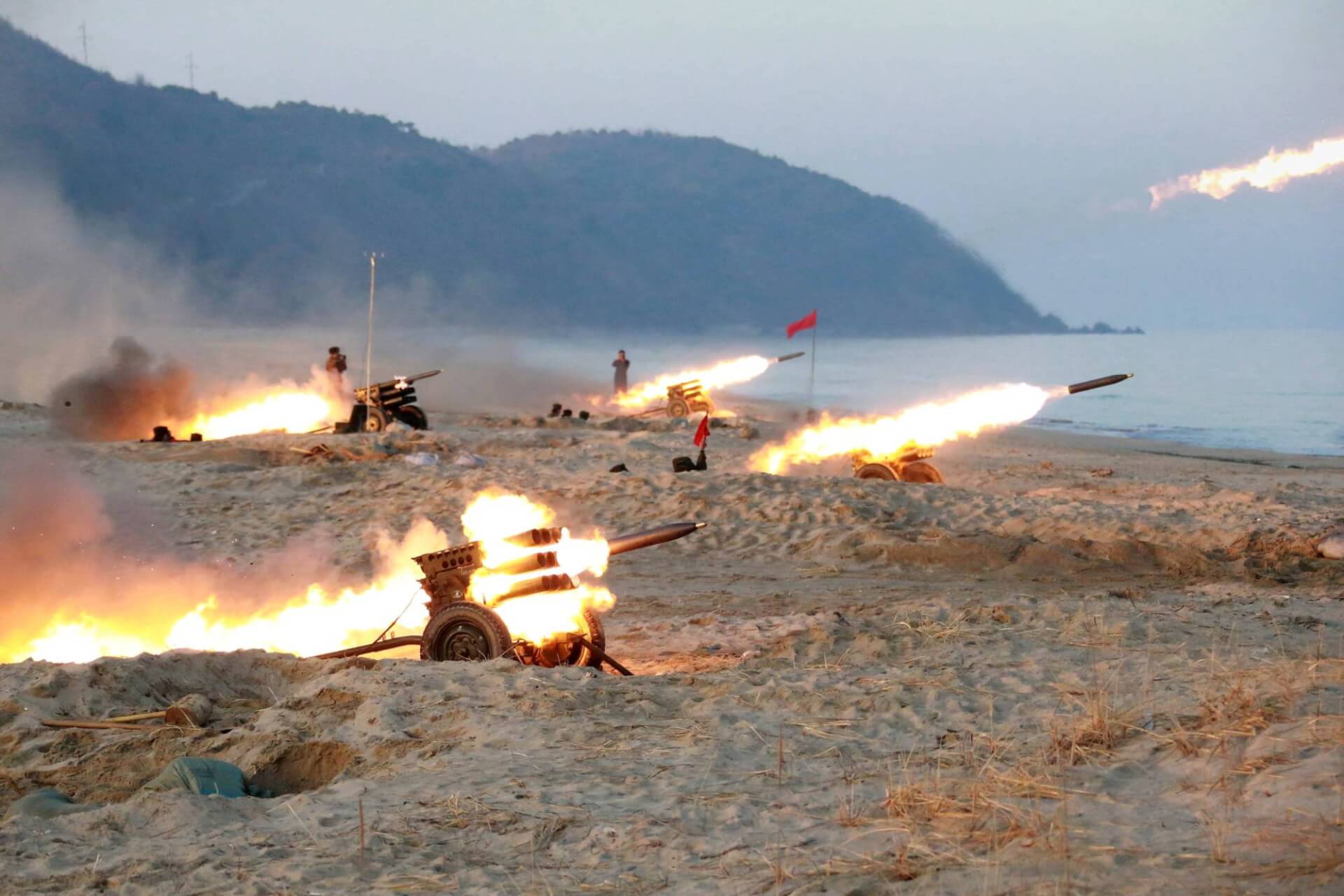 N. Korea Fires Into Buffer Zone With S. Korea in “Grave Warning”