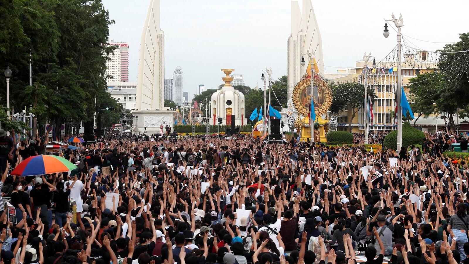 Thai Parliament Delays Vote on Constitutional Amendments Demanded by Protesters
