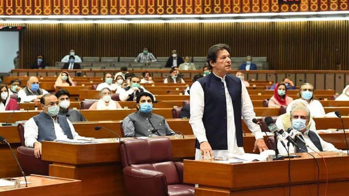 Pakistani Parliament Adjourned After Chaos Erupts Over Imran Khan’s Budget Proposal
