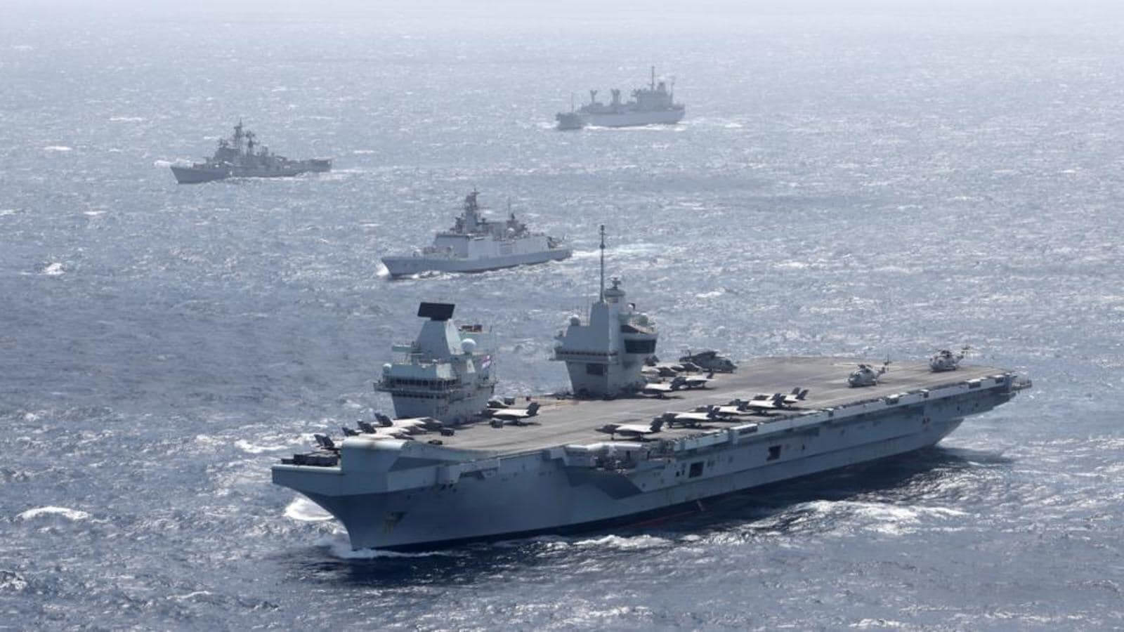 India, UK Conduct Naval Exercise in Bay of Bengal
