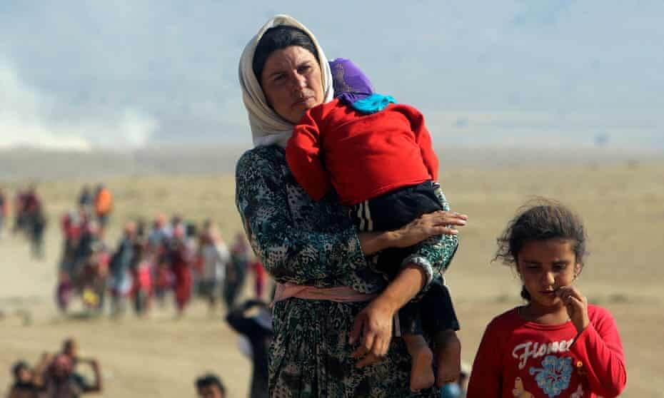 Yazidis Forced to Flee As Turkey Bombards Iraqi Kurdistan