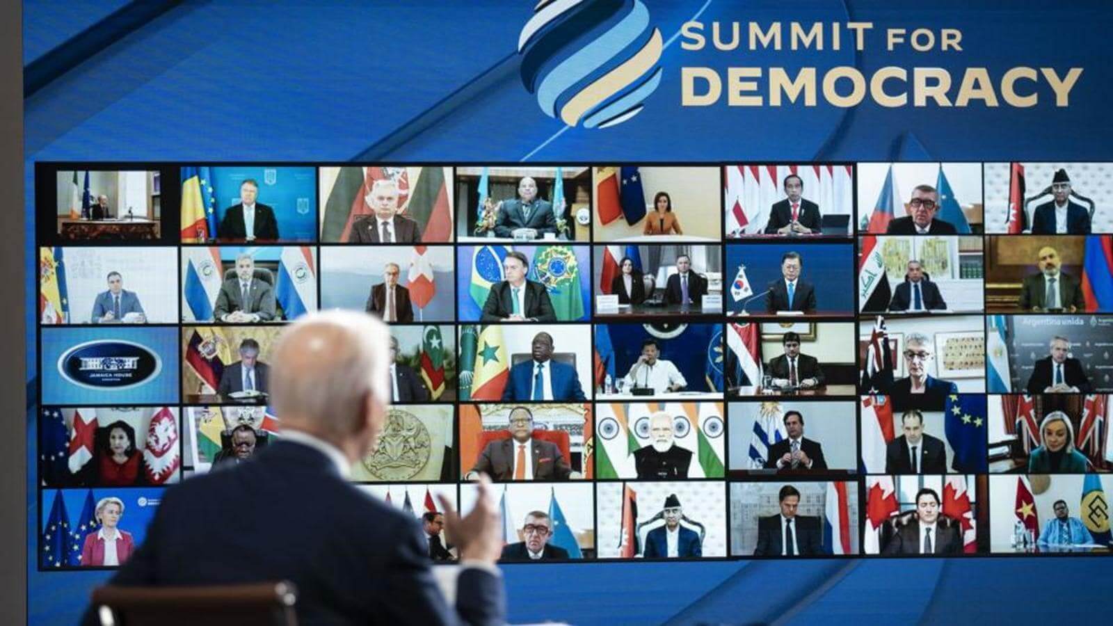 Modi Highlights Importance of Democratic Spirit at Biden’s Democracy Summit