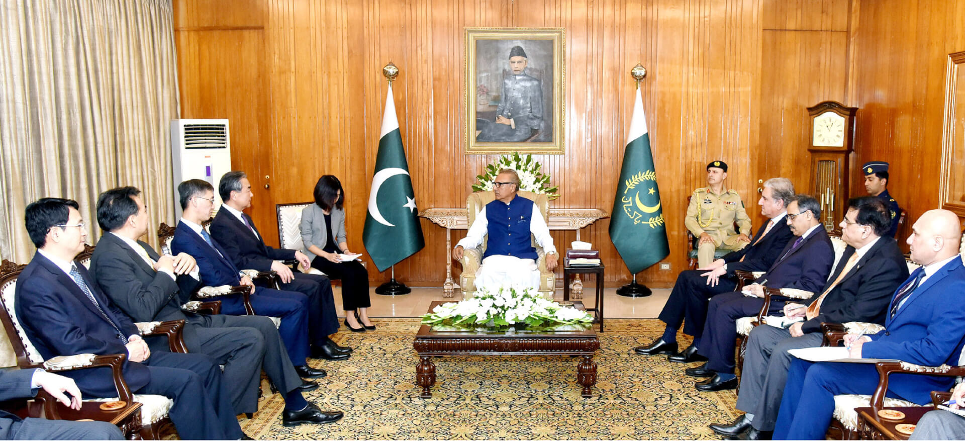 Pakistani President Dr Alvi Expresses Complete Support For ‘One-China’ Principle