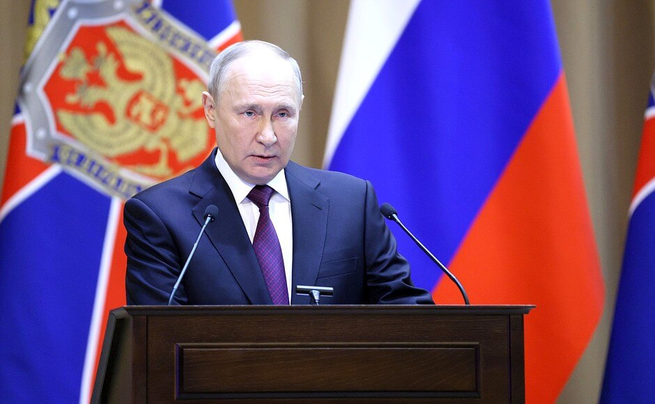 Putin Orders FSB to “Strengthen” Counterintelligence Against Western Spy Agencies