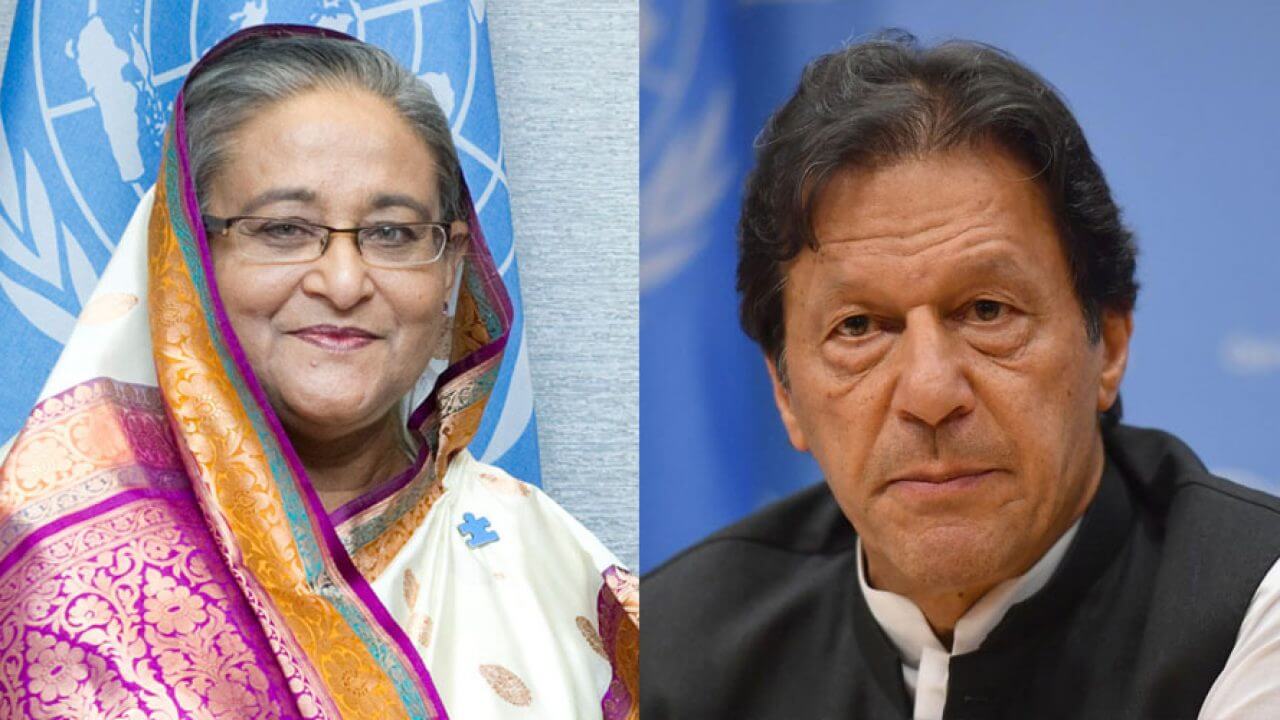 Imran Khan, Sheikh Hasina Hold ‘Rare’ Telephonic Conversation