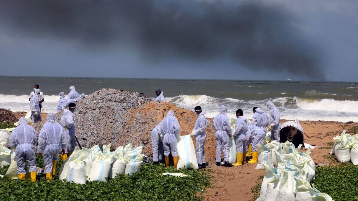Cargo Ship Fire Extinguished, Sri Lanka to Criminally Charge Singapore Firm