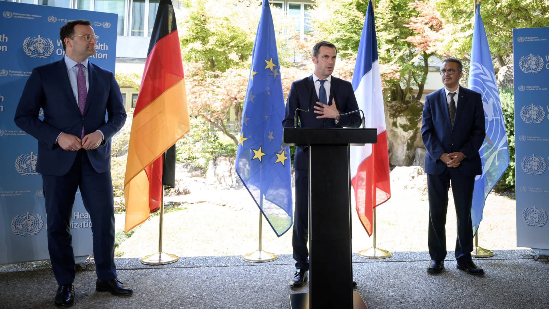 Germany and France Increase Financial and Political Support to WHO