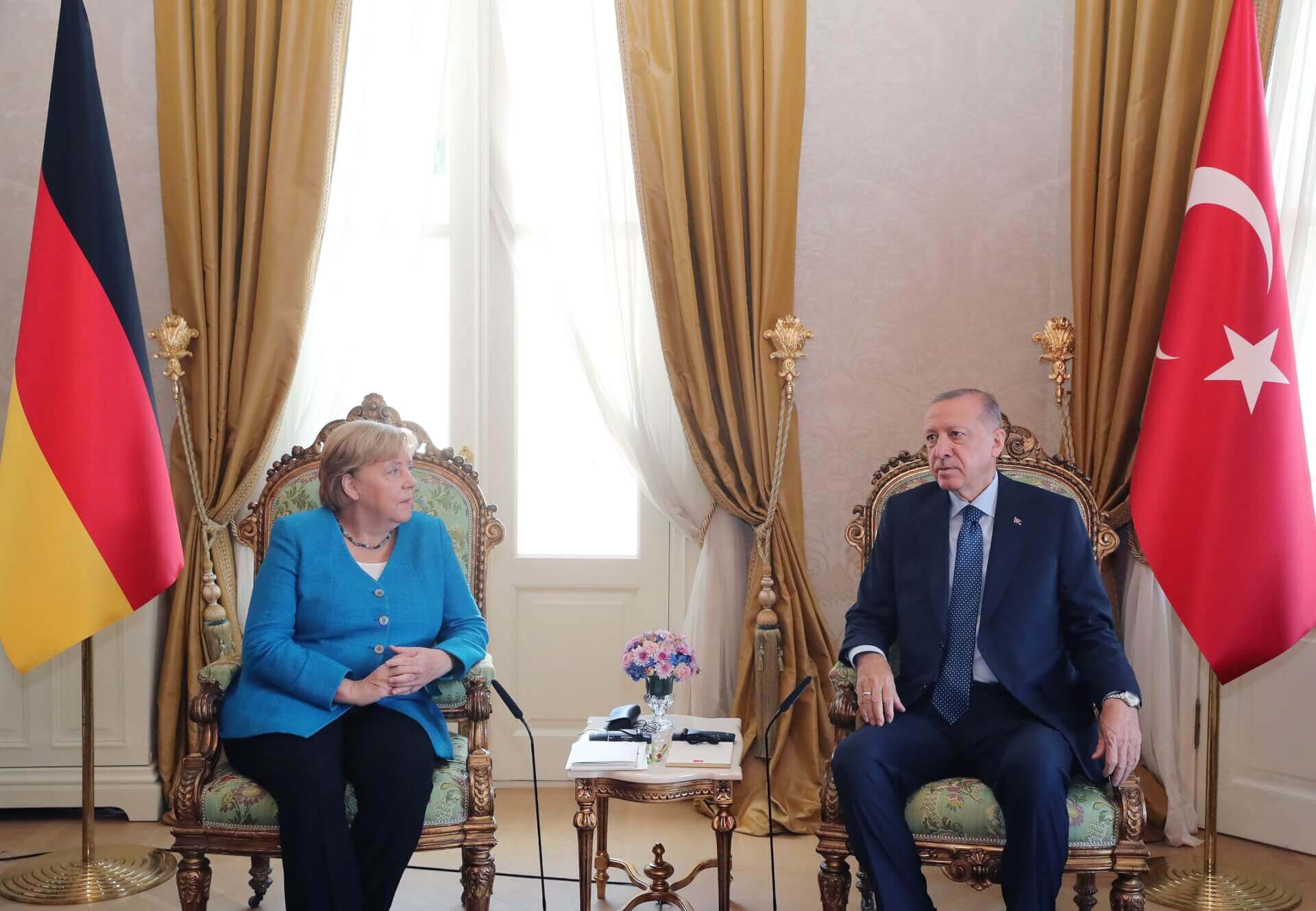 Merkel, Erdoğan Discuss Syria and Islamophobia in Farewell Trip